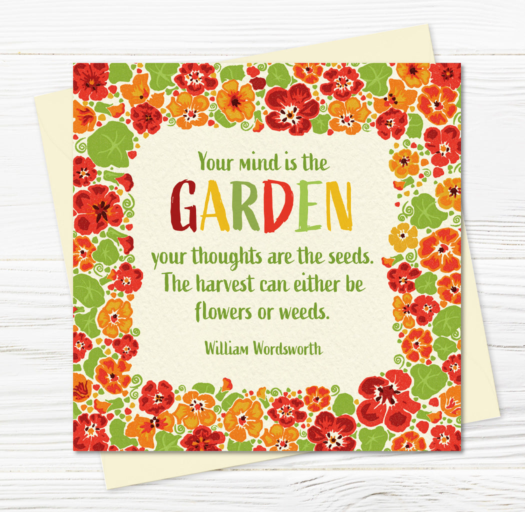 Cottage Garden Quotations, Nasturtiums