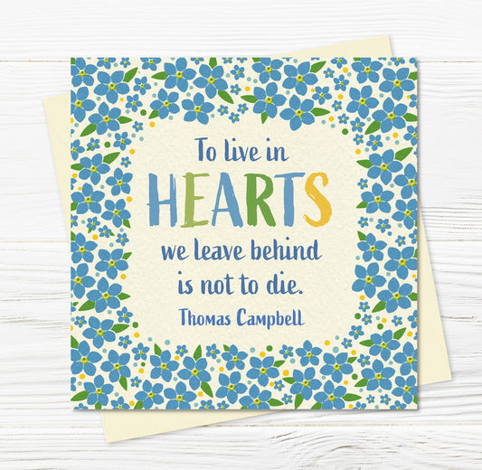 Cottage Garden Quotations, Forget-Me-Nots