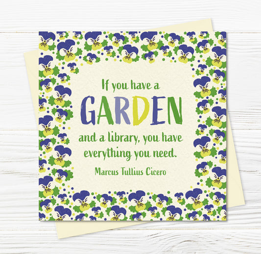 Cottage Garden Quotations, Violas