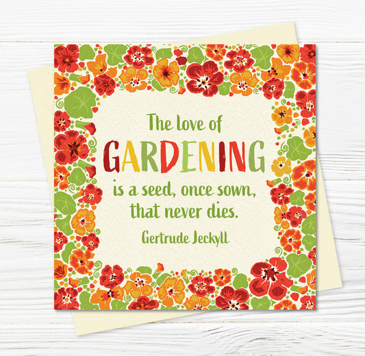 Cottage Garden Quotations, Naturtiums 2