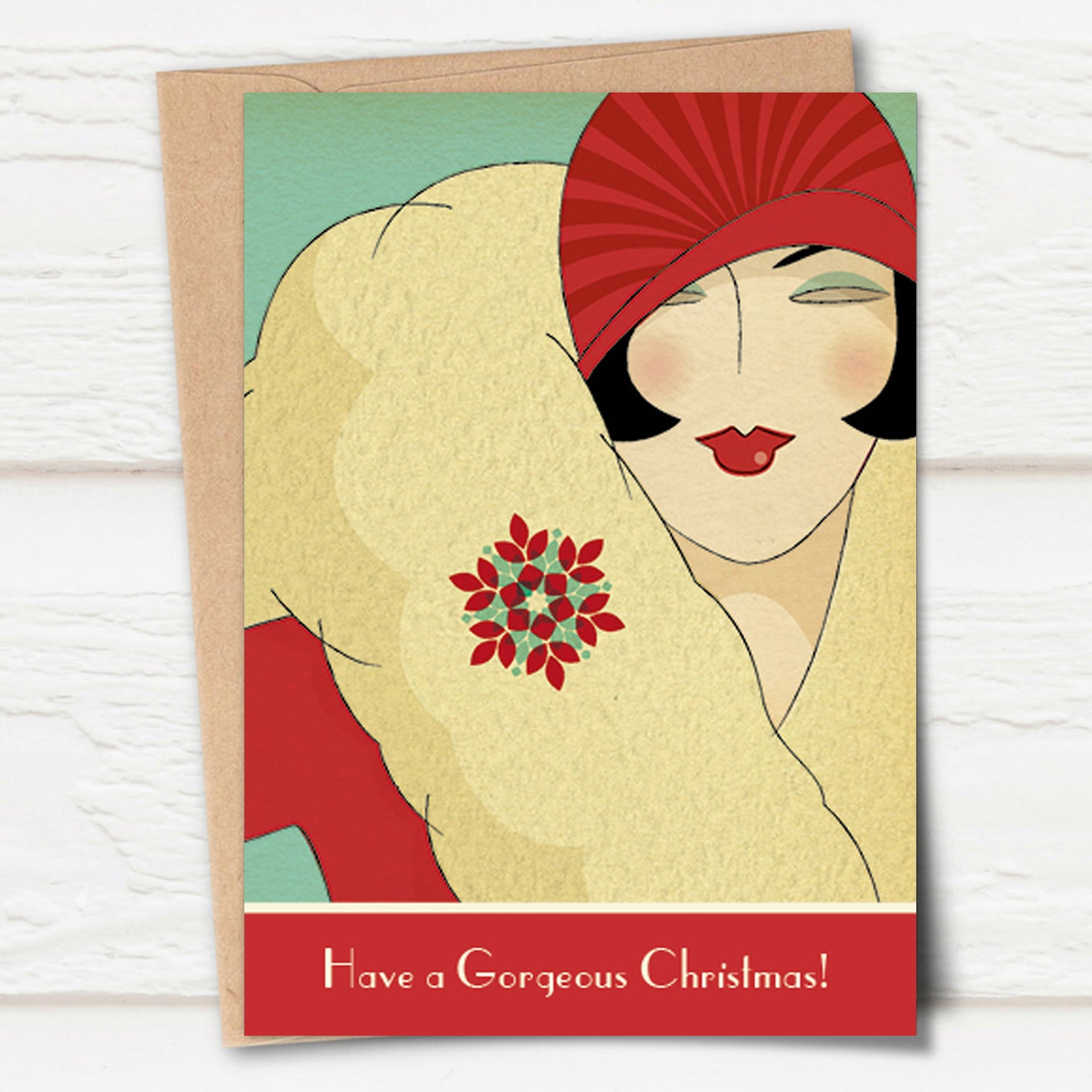 Deco Dames, Words - Gorgeous Christmas