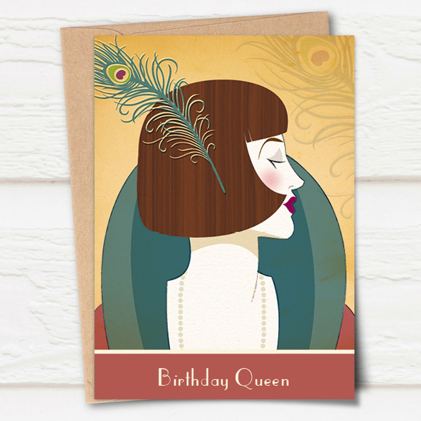 Deco Dames, Words - Birthday Queen