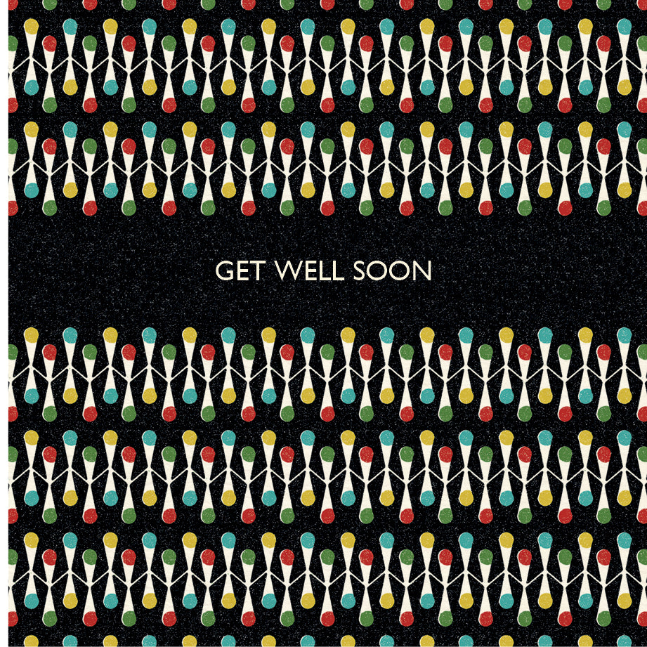 Festival Hall Get Well Soon Card