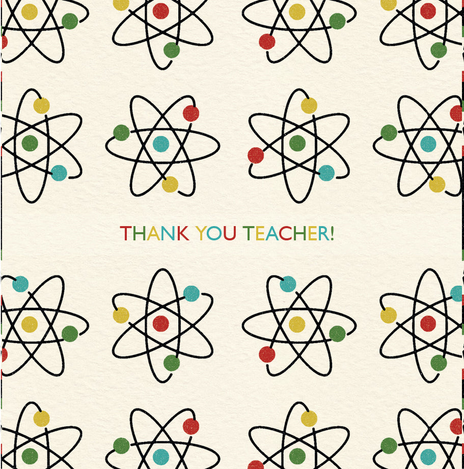 Festival Hall Thank You Teacher Card