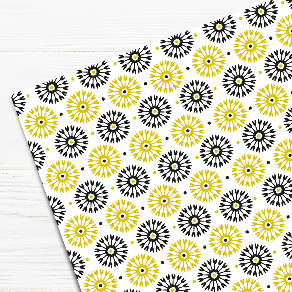 Folk Flowers Wrap: Pollen