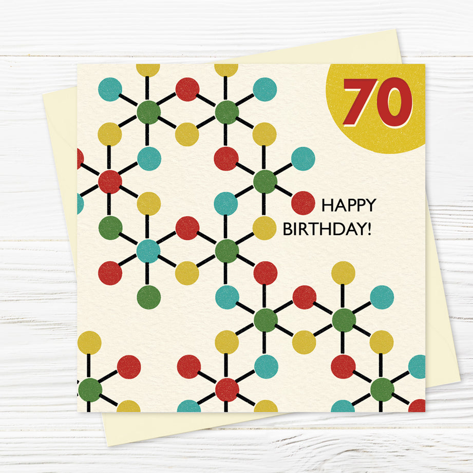 Festival Hall 70th Birthday Card, Ivory