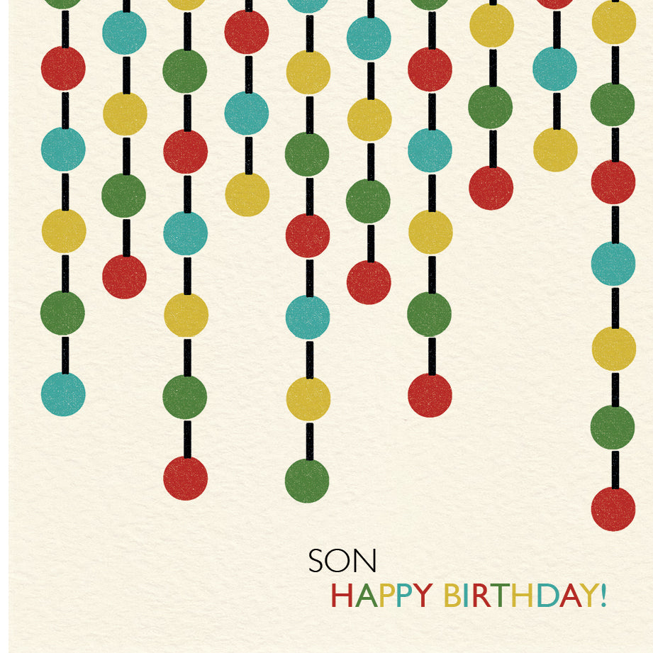 Festival Hall 'Son' Birthday Card