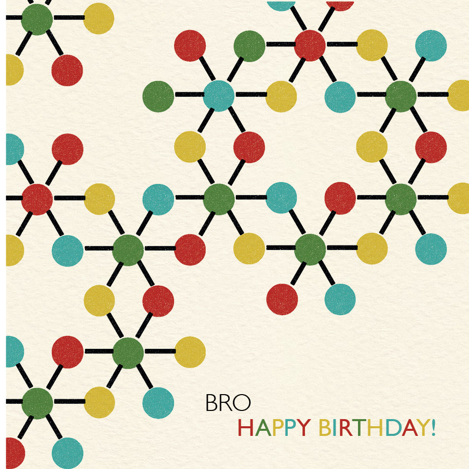 Festival Hall 'Bro' Birthday Card