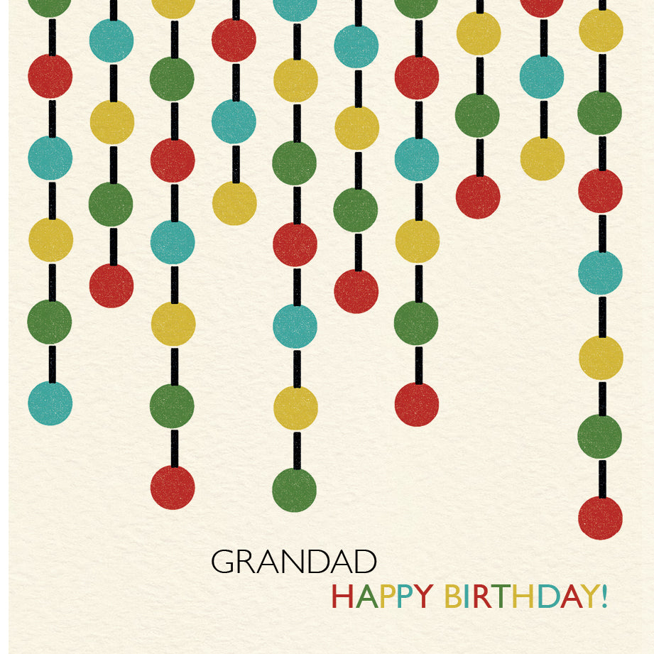 Festival Hall 'Grandad' Birthday Card