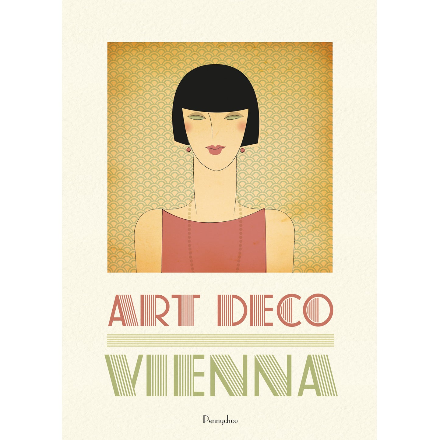 Deco Dames A3 print: Vienna