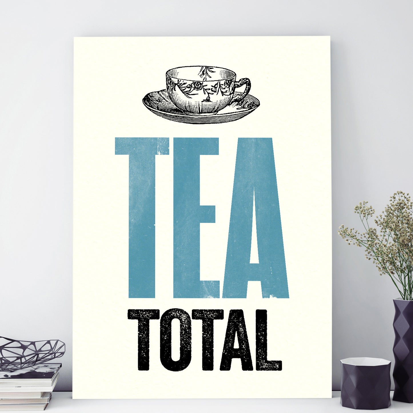 Modern Life A3 print: Tea Total