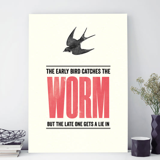 Modern Life A3 print: Early Bird