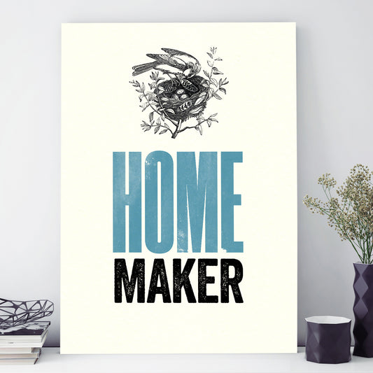 Modern Life A3 print: Home Maker
