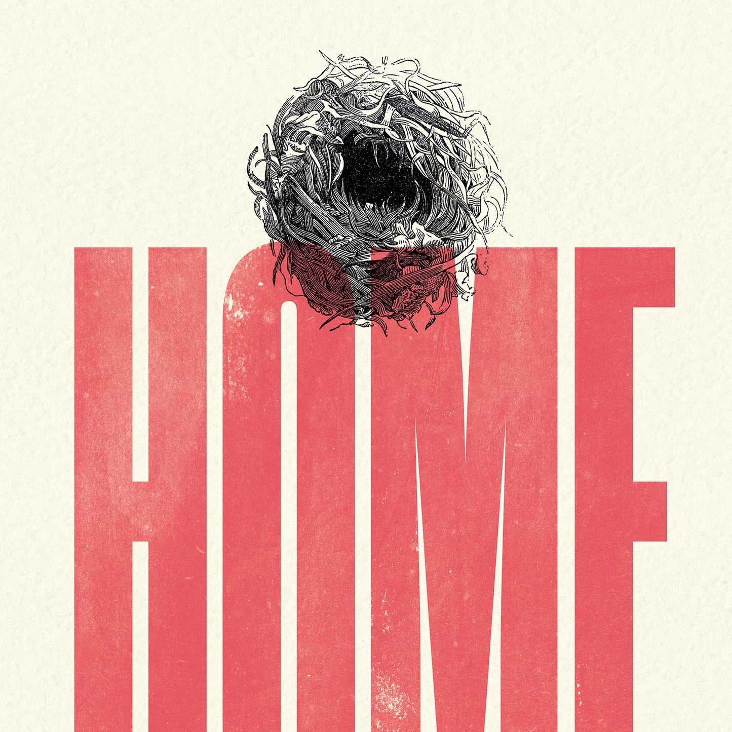 Modern Life A3 print: Home Sweet Home