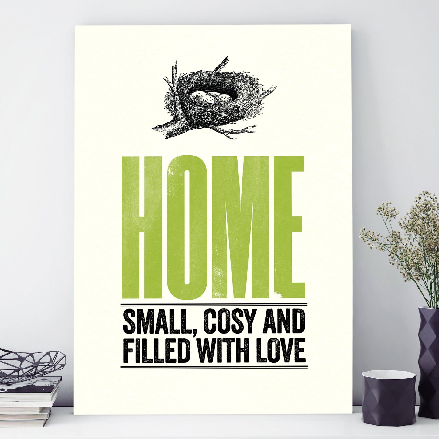 Modern Life A3 print: Filled With Love