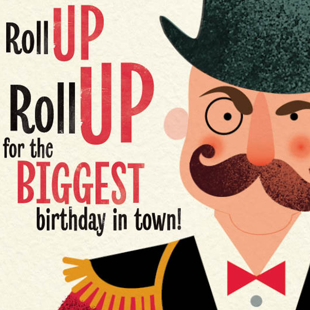 Big Top: Biggest Birthday in Town Card