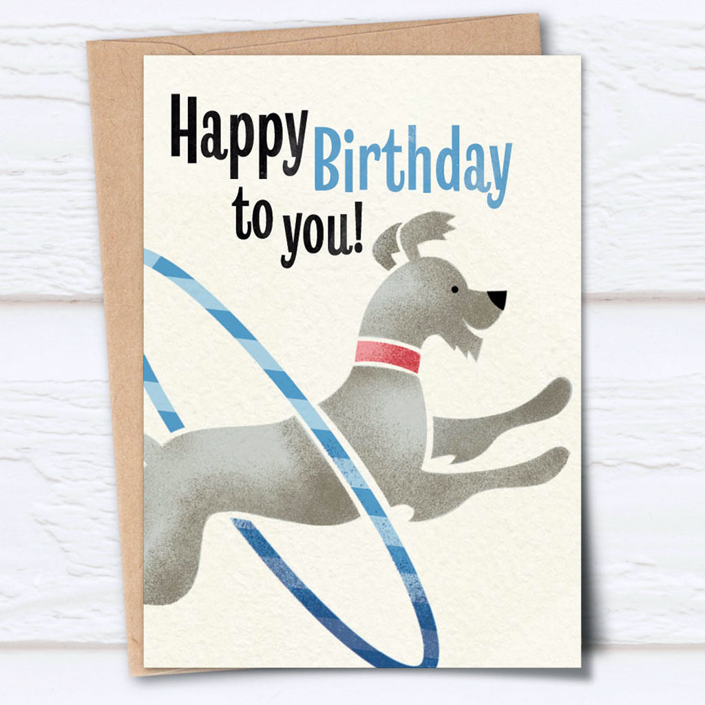 Big Top: Happy Birthday Hoop Dog