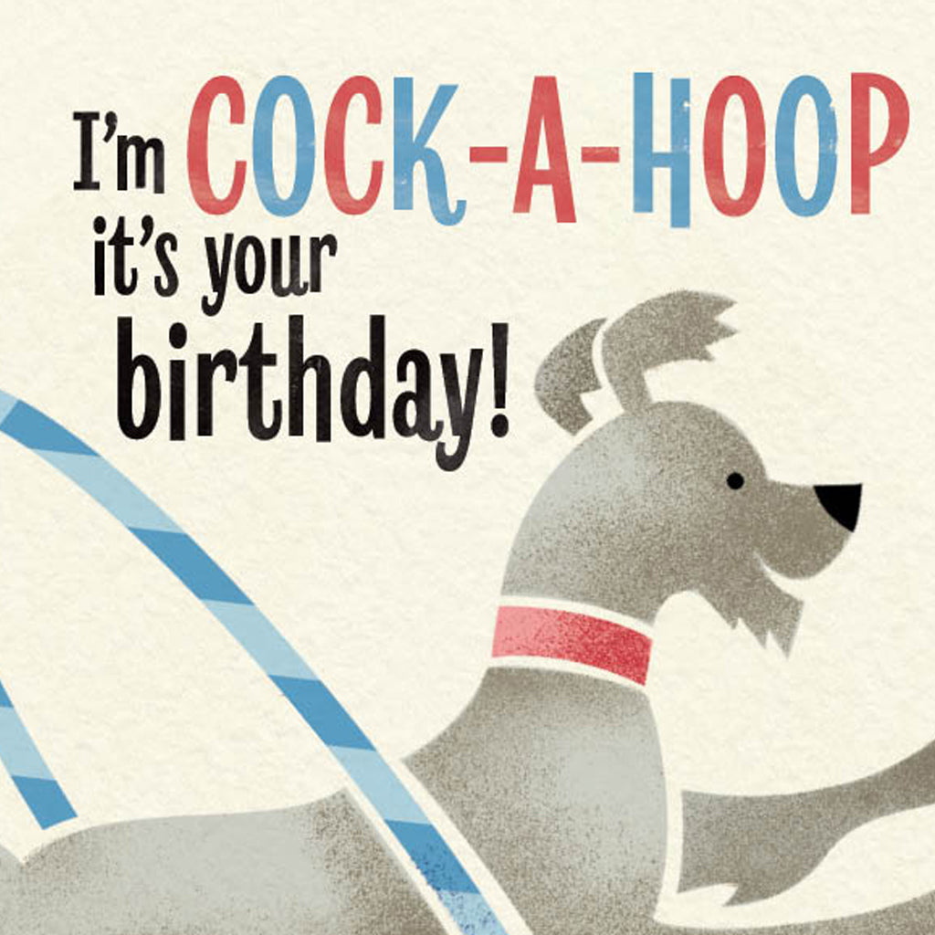 Big Top: Cock-A-Hoop Birthday Dog