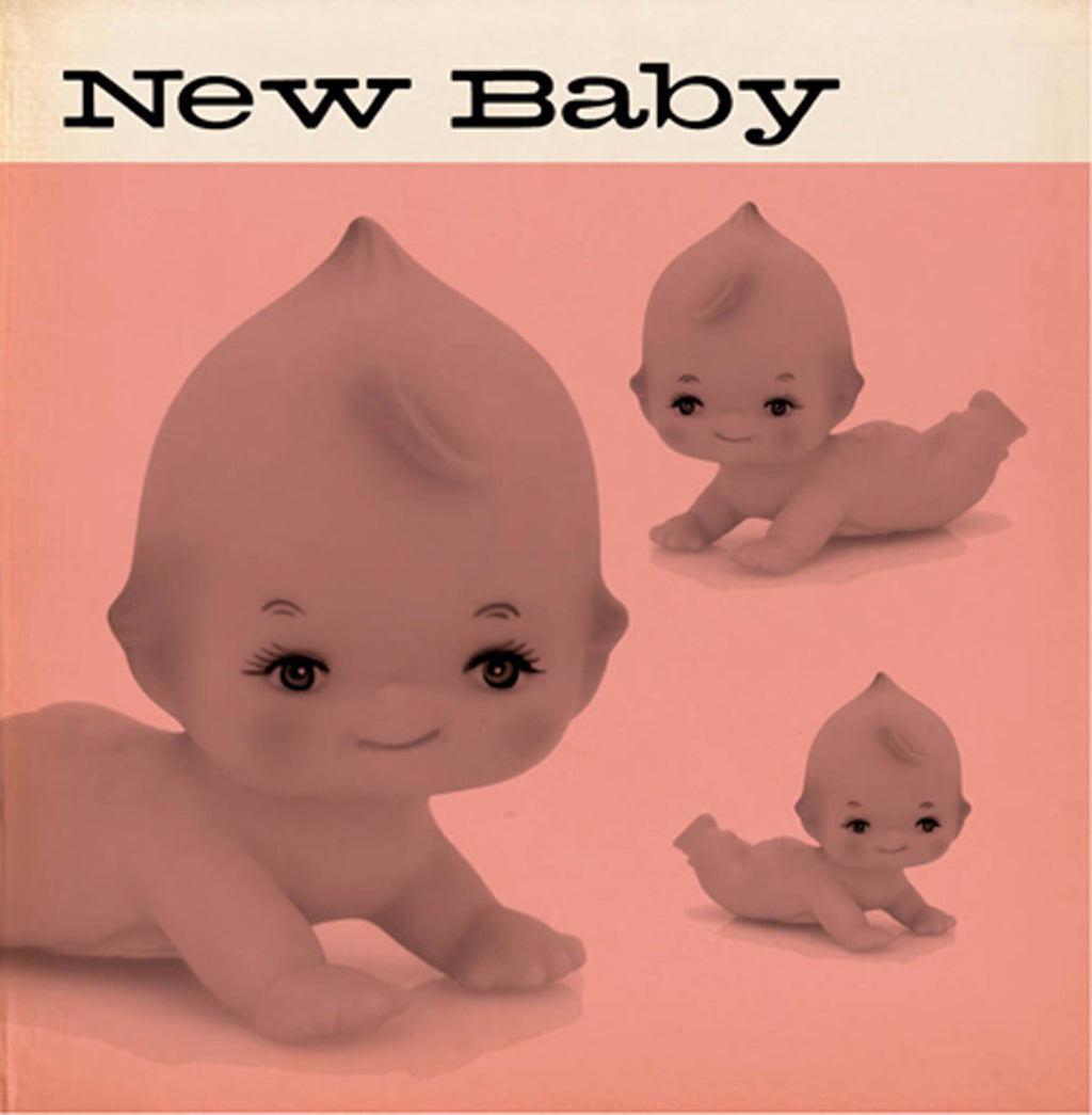 Bluenote New Baby Card, Pink