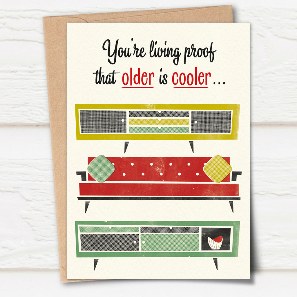 Honey, I'm Home! Sofas and Sideboards Birthday Card
