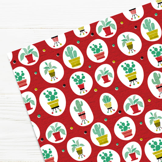 Honey, I'm Home! Gift Wrap: Red