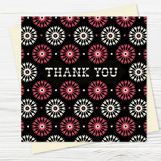 Just Thanks: Pink Floral