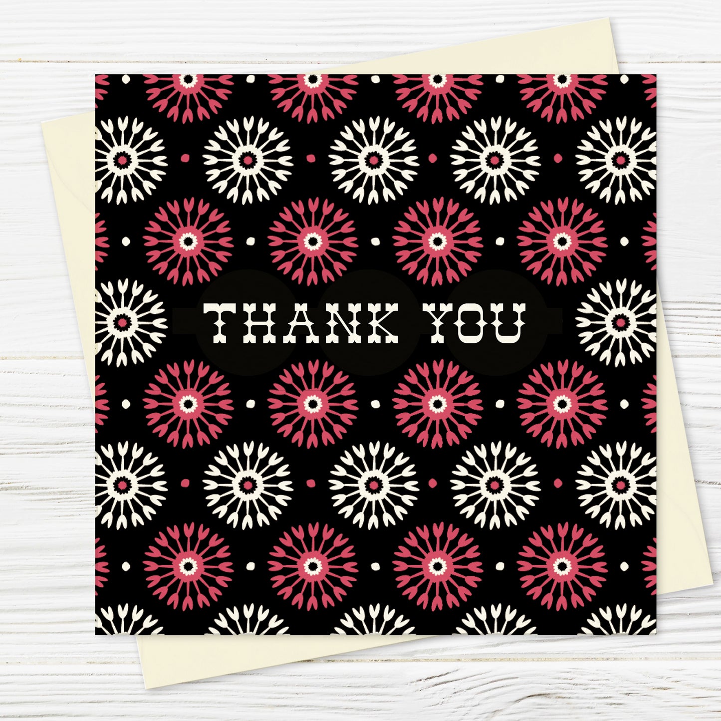 Just Thanks: Pink Floral