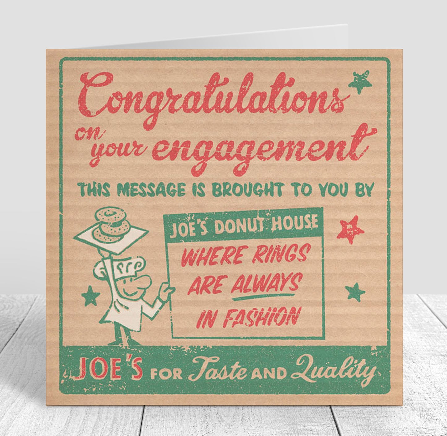 Matchbook Engagement Card