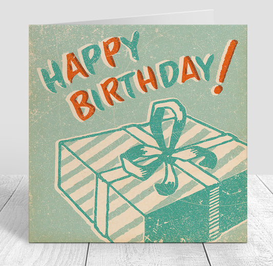 Matchbook Birthday Box Card