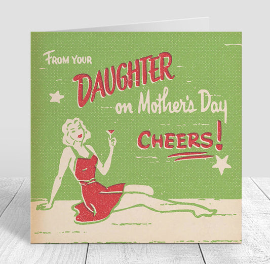 Matchbook 'From your Daughter' Card for Mum