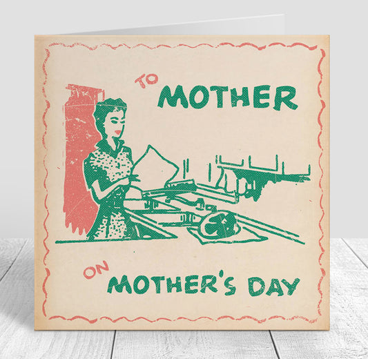 Matchbook Mother's Day Card