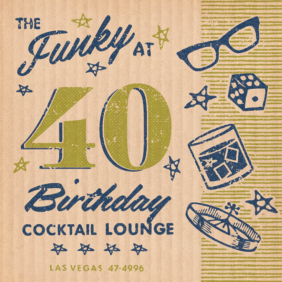 Matchbook 40th Birthday Card for Him