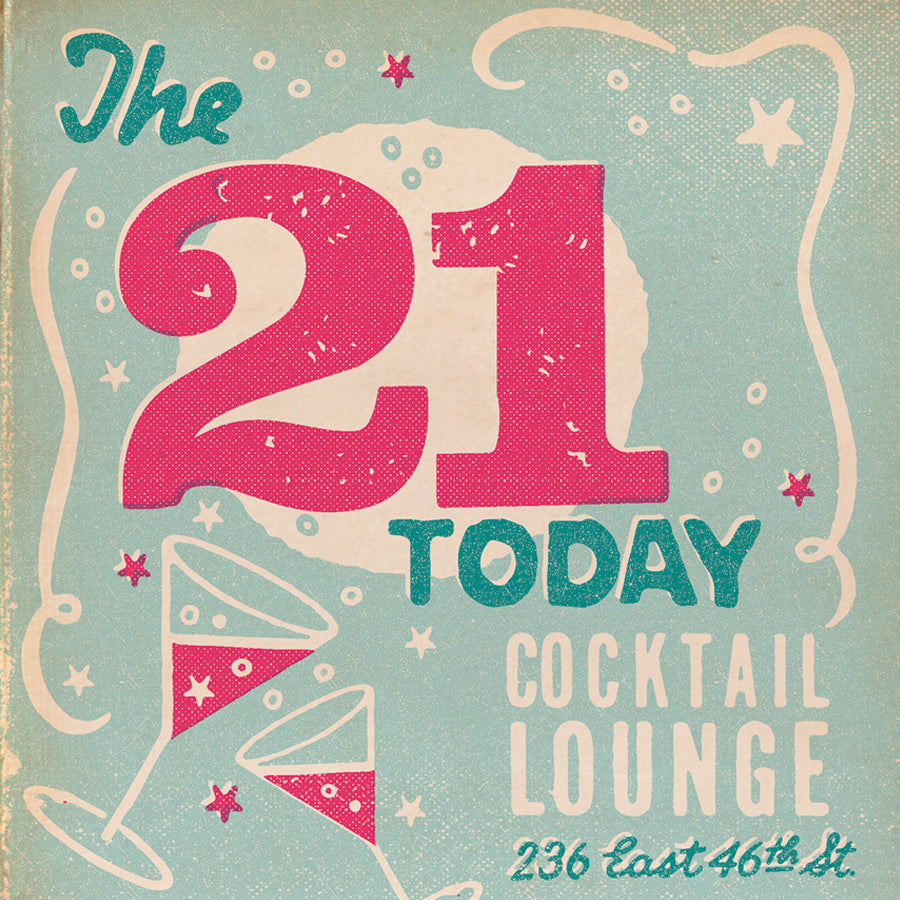 Matchbook '21 Today' Birthday Card