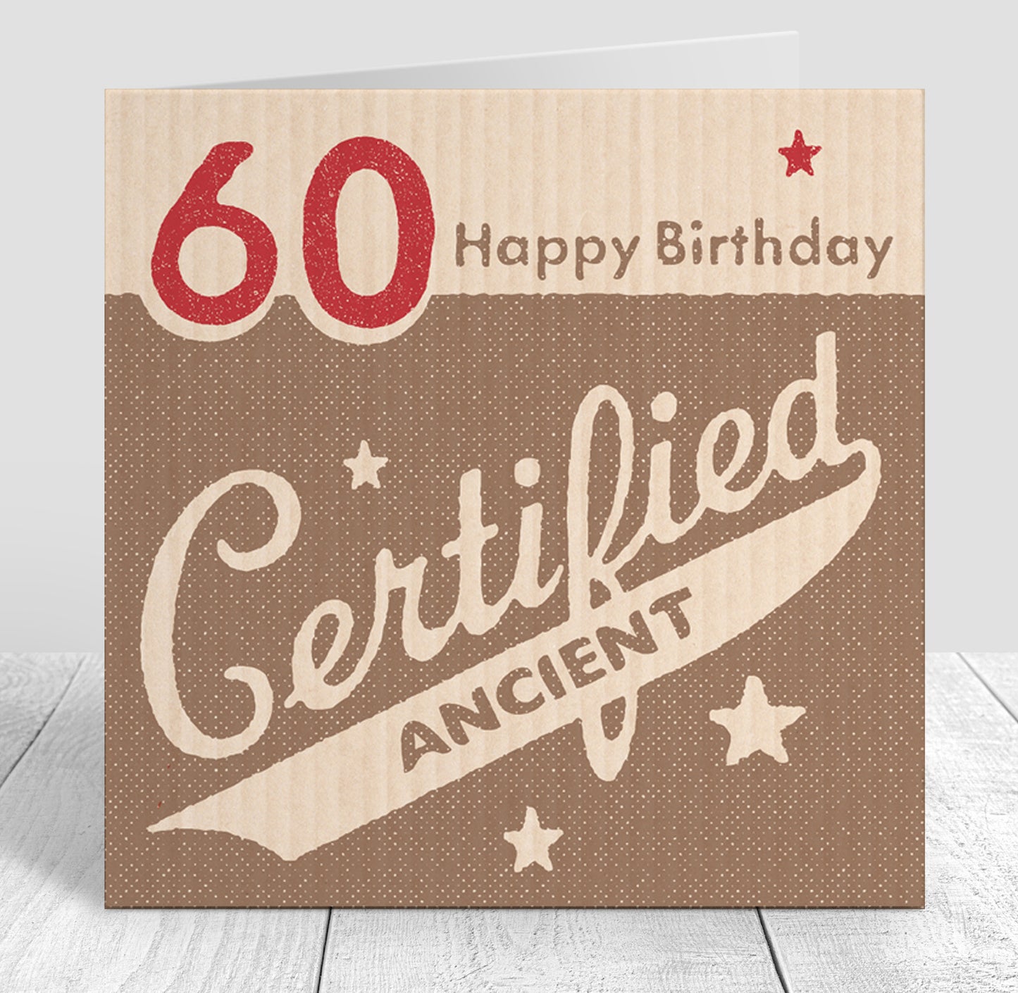 Matchbook 60th Birthday Card