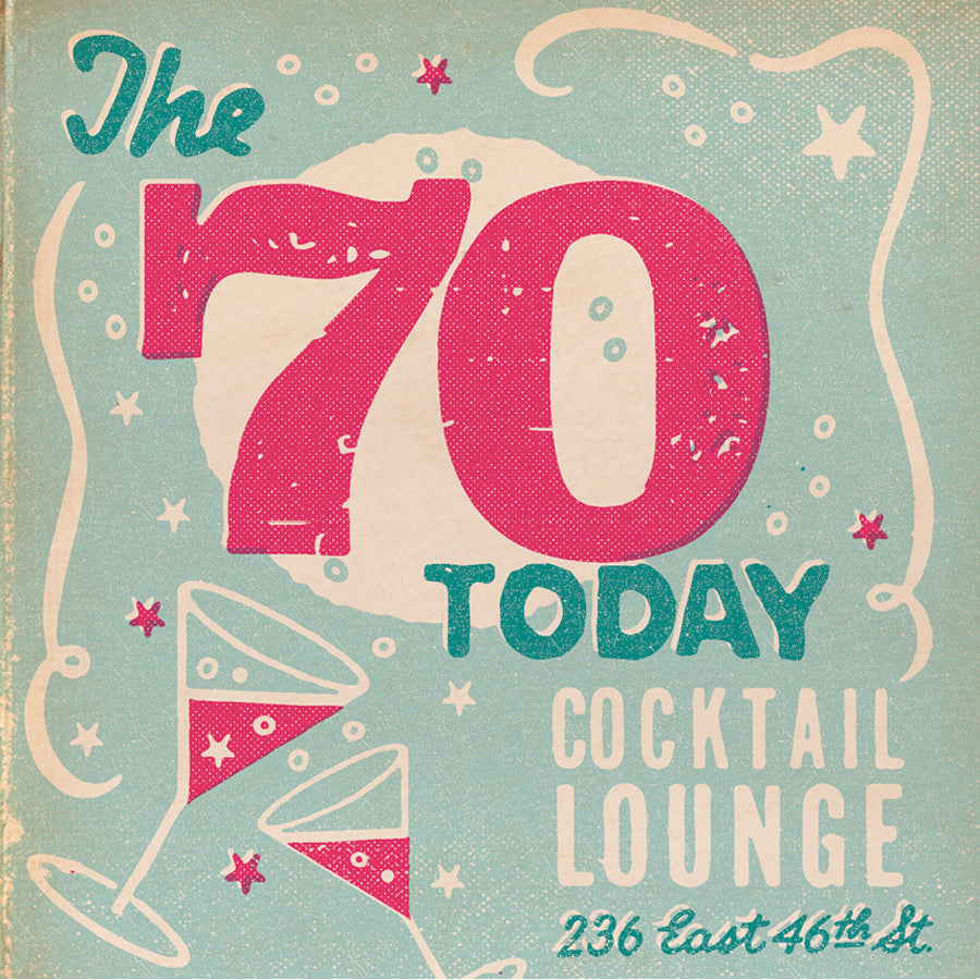 Matchbook '70 Today' Birthday Card