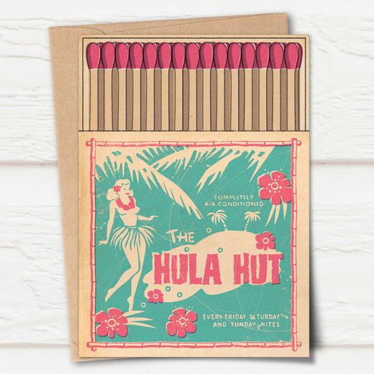 Matchbox Card: The Hula Hut