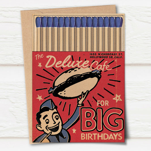 Matchbox Card: Big Birthdays