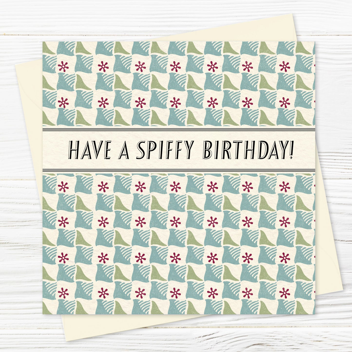 Moquette 'Spiffy' Birthday Card