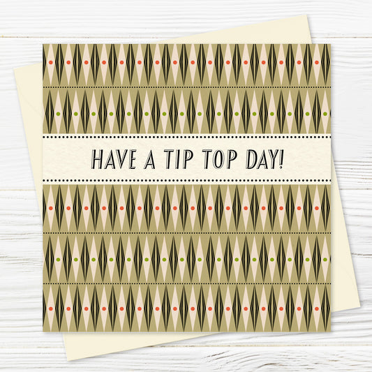 Moquette 'Tip Top' Any Occasion Card