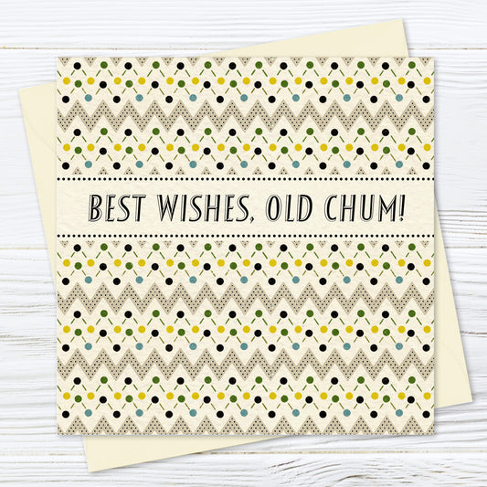 Moquette 'Old Chum' Any Occasion Card