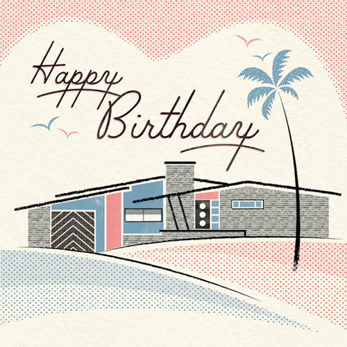Palm Springs Birthday Card #2