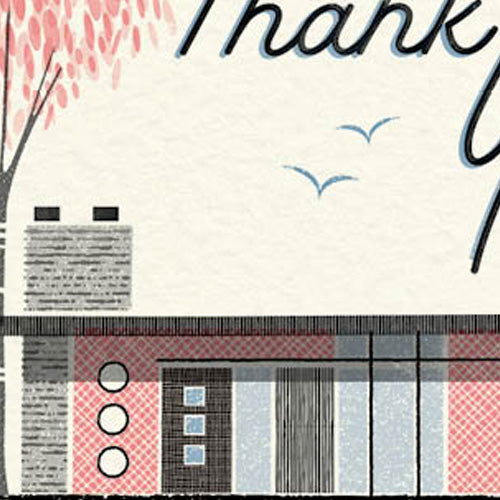 Palm Springs Thank You Card