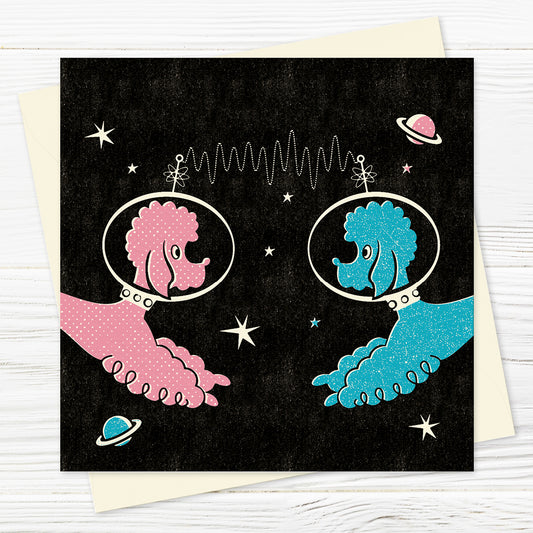 Pooch-A-Rama: Cosmic Connection Card