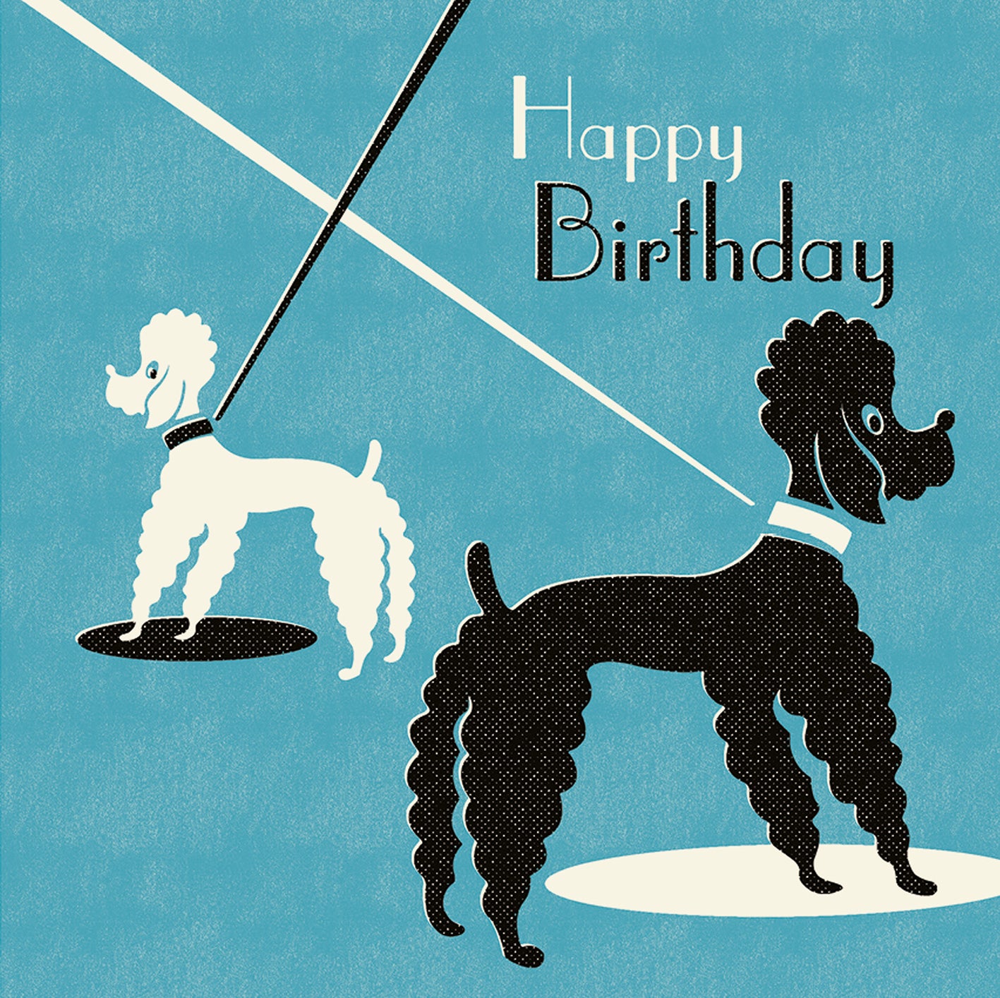 Pooch-A-Rama: Birthday Poodles Card