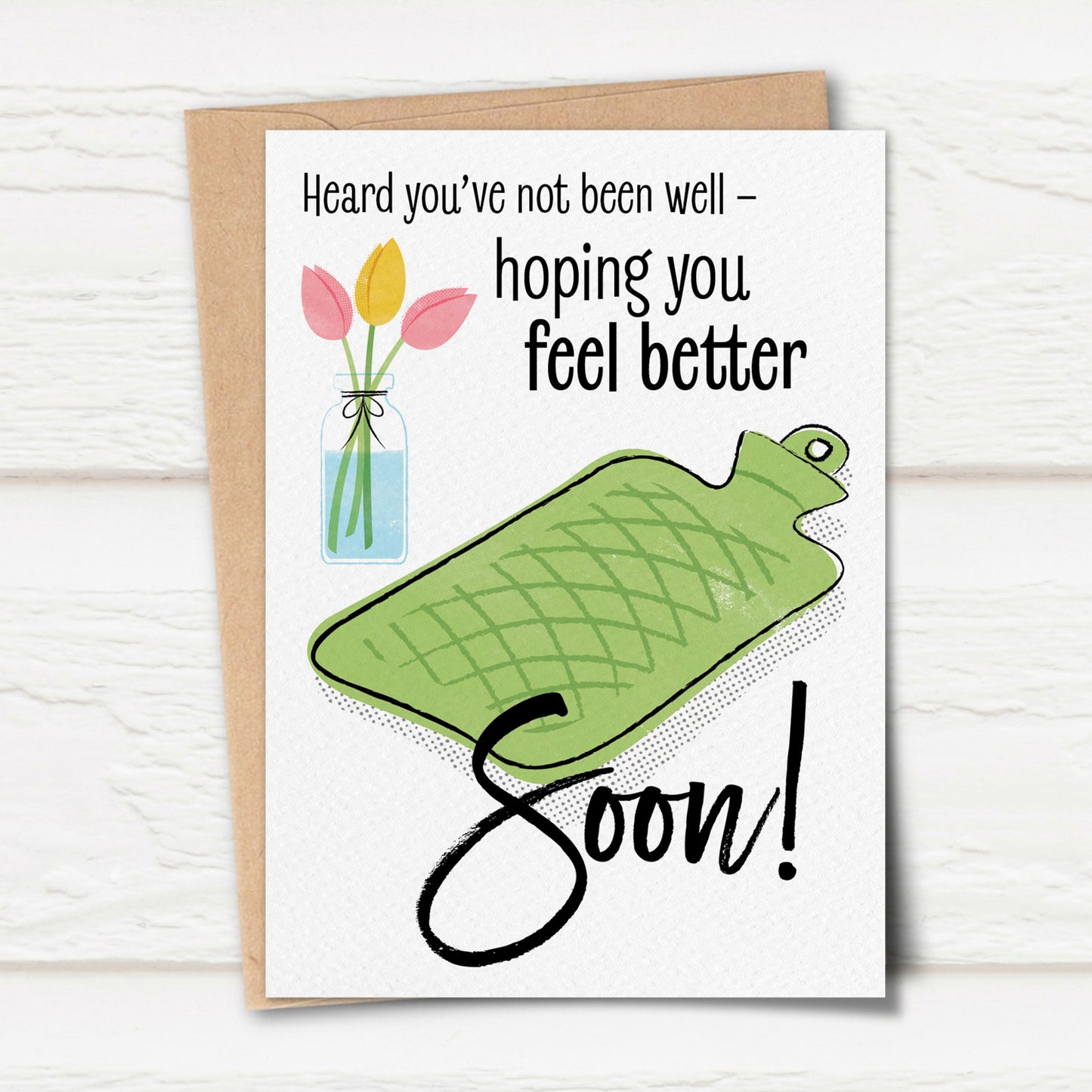 Sketchy Get Well Card