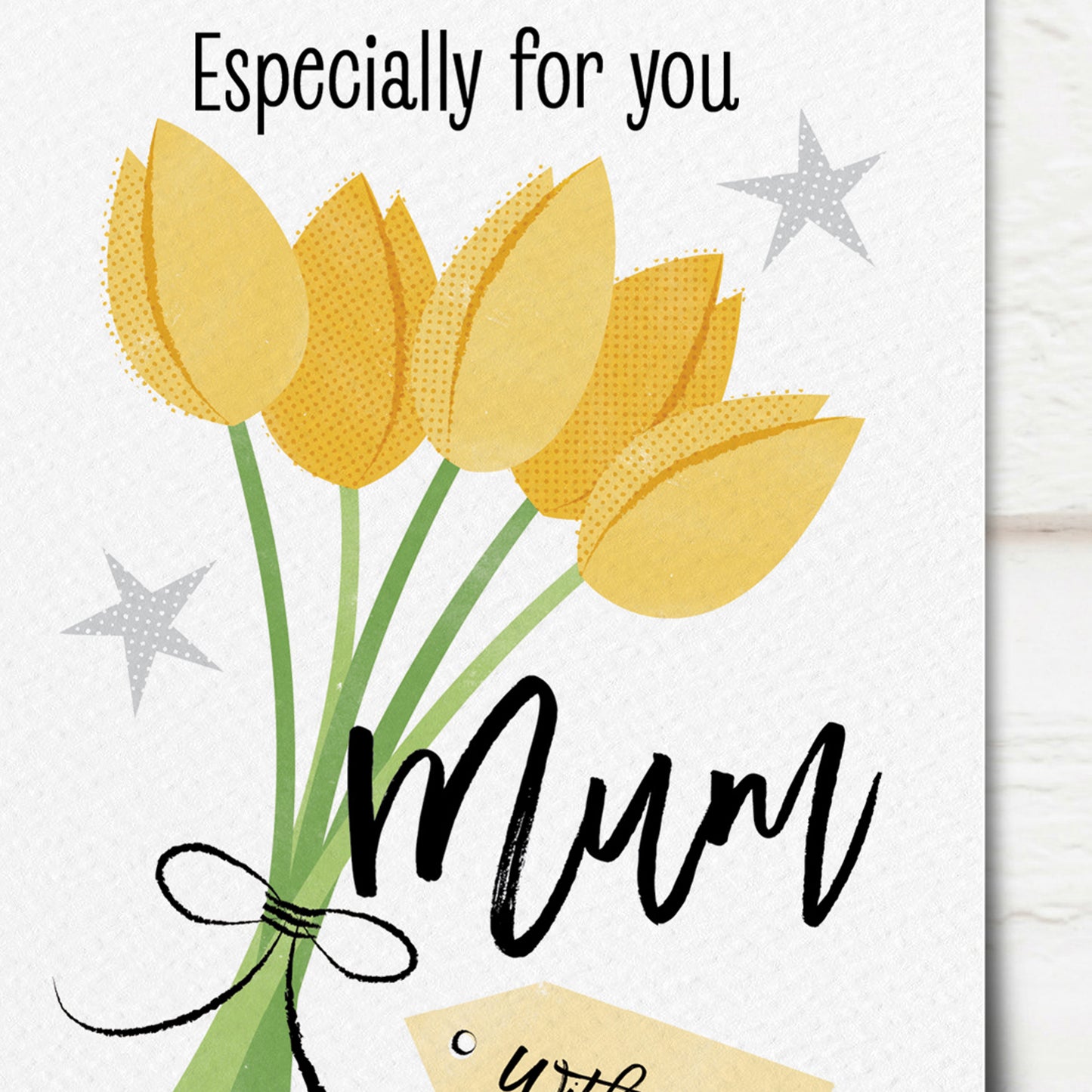 Sketchy Tulips for Mum Card, 1