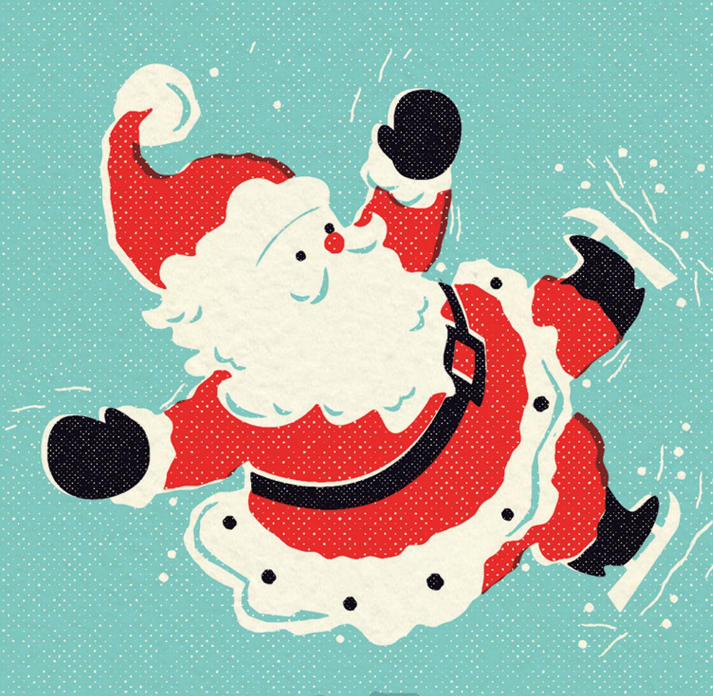 Stunt Santa Christmas Card: 3