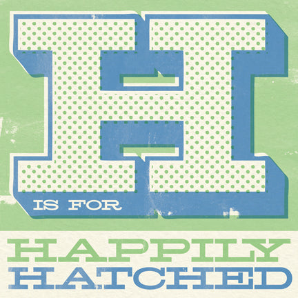 Uppercase Happily Hatched Card