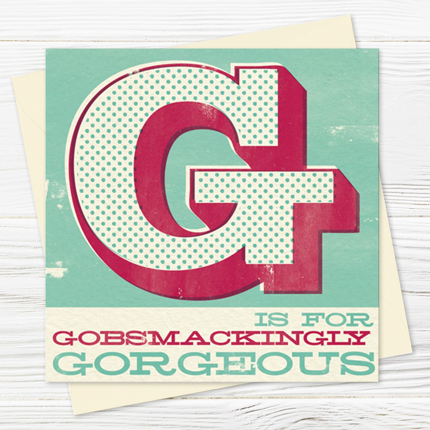 Uppercase Gorgeous Card